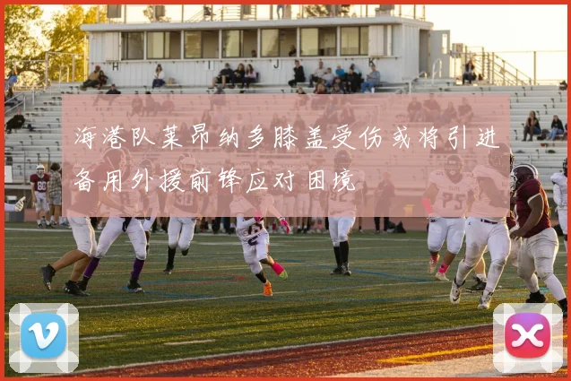 海港队莱昂纳多膝盖受伤或将引进备用外援前锋应对困境