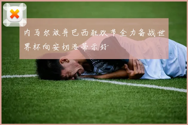 内马尔放弃巴西狂欢节全力备战世界杯向安切洛蒂示好